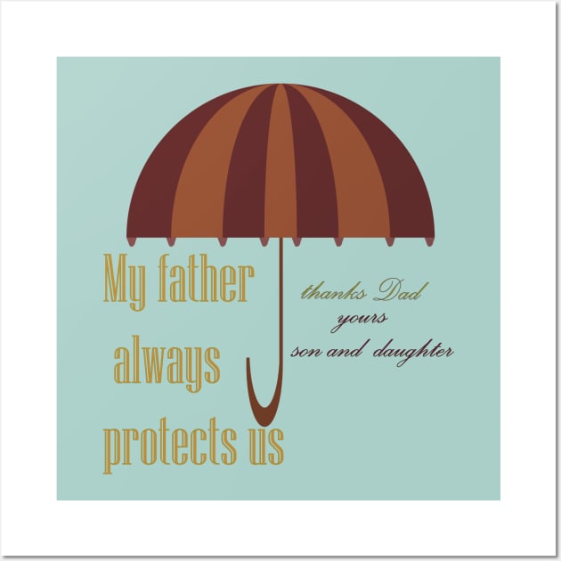 Father day Wall Art by Maro Design